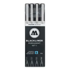 Molotow Blackliner - Set 1, Set of 4