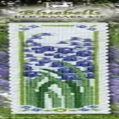 Bluebells Bookmark - Cross Stitch Kit Multicolor