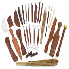 Deluxe Pottery Tools - Set of 27