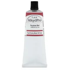 CAS AlkydPro Fast-Drying Alkyd Oil Color - Perylene Red, 120 ml tube