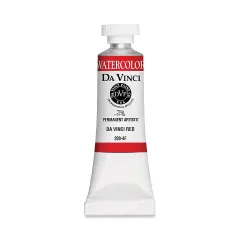 Da Vinci Artists' Permanent Watercolor - Da Vinci Red, 15 ml tube