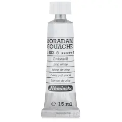 Schmincke Horadam Artist Gouache - Zinc White, 15 ml tube