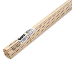 Bud Nosen Basswood Sticks - 1/8" x 3/16" x 24", 36 Sticks