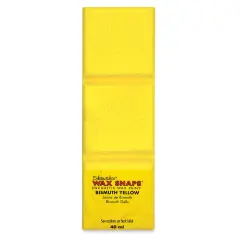 Enkaustikos Wax Snaps Encaustic Paints - Bismuth Yellow, 40 ml cake