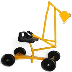 Metal Sand Digger Toy Crane with wheels
