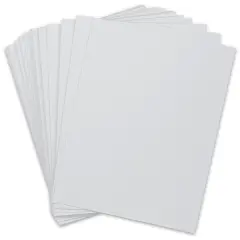 Pacon Card Stock - White, 8-1/2" x 11", Pkg of 100
