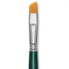 Escoda Barroco Toray Gold Synthetic Brush - Angular, Short Handle, Size 16
