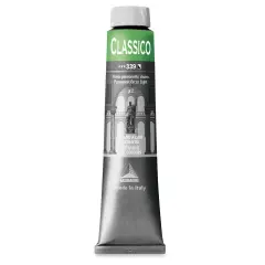 Maimeri Classico Oil Color - Permanent Green Light, 200 ml tube