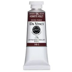 Da Vinci Artists' Oil Color - Hematite Violet, 37 ml Tube