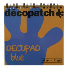 DecoPatch Paper DecoPad - Blue, 6" x 6"