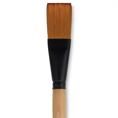Dynasty Black Gold Brush - One Stroke, Short Handle, Size 1"