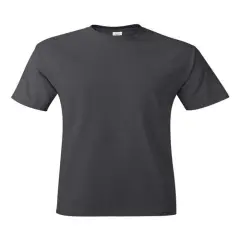Hanes&reg; Authentic Crewneck Short Sleeve T-Shirt Smoke Grey