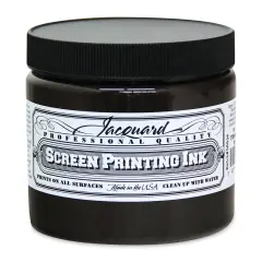 Jacquard Screen Printing Ink - Brown, 16 oz