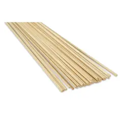 Bud Nosen Balsa Wood Sticks - 1/8" x 3/16" x 36", Pkg of 20