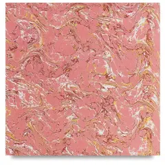 Books by Hand Marbled Paper - 12" x 19", Pink
