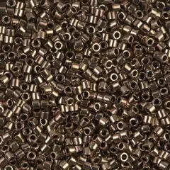 Miyuki Delica Bead 10/0, DBM0022, Metallic Dark Bronze