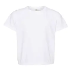 Comfort Colors&reg; Garment Dyed Youth Crewneck Short Sleeve T-Shirt White