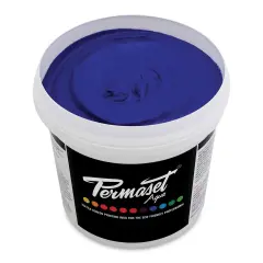 Permaset Aqua Fabric Ink - Supercover Ultra Blue, Liter