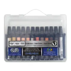 Chartpak Ad Markers - Portrait, Set of 12