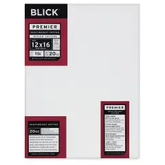Blick Premier Heavyweight Stretched Cotton Canvas - 12" x 16", 1-3/8" Profile