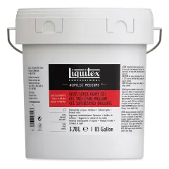 Liquitex Medium - Super Heavy Gel Medium. Gloss, 128 oz