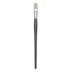 Blick Studio Bristle Brush - Flat, Long Handle, Size 18