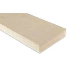 Midwest Products Genuine Basswood Sheet - 10 Sheets, 1/8" x 6" x 36"