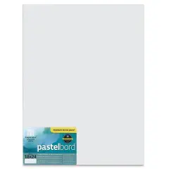 Ampersand Pastelbord Panel - 18" x 24", 1/8" Profile, White