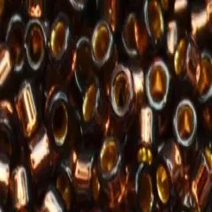 Toho Aiko Cylinder Seed Bead - TB-0886 - Gilt Lined Cranberry