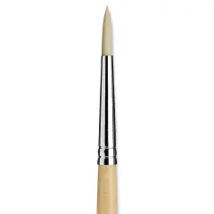 Da Vinci Top Acryl Synthetic Brush - Round, Long Handle, Size 6