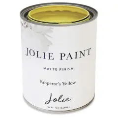 Jolie Matte Finish Paint - Emperor's Yellow, Quart