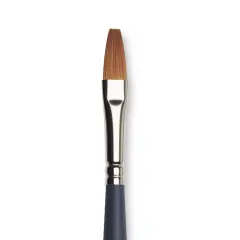 Winsor & Newton Professional Watercolor Synthetic Sable Brush - One Stroke, Size 1/4", Short Handle