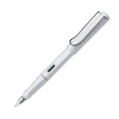 Lamy Safari Fountain Pen - White, Medium Nib