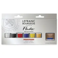 Lefranc & Bourgeois Flashe Vinyl Paint - Discovery Set of 6, 20 ml