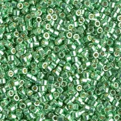 Miyuki Delica Bead 10/0, DBM1844, Duracoat Galvanized Dark Mint Green