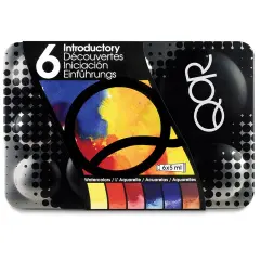 QoR Modern Watercolors - Set of 6, Introductory Colors, 5 ml Tubes