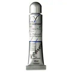 Holbein Vern&eacute;t Superior Artists' Oil Color - Pthalocyanine Blue, 20 ml tube