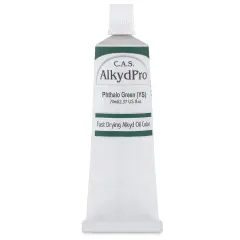CAS AlkydPro Fast-Drying Alkyd Oil Color - Phthalo Green, 70 ml tube