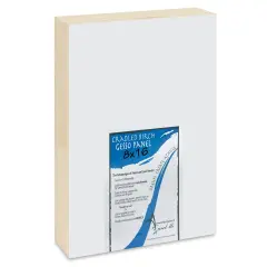 American Easel Gessoed Wood Painting Panel - 8" x 16", 1-5/8" Deep Cradle