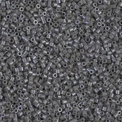 Miyuki Delica Bead 15/0, DBS0268, Opaque Smoke Luster