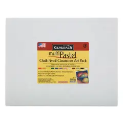 General's Pastel Chalk Pencil Set - Assorted Colors, Classroom Pack