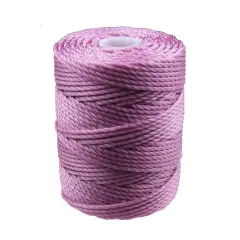 C-Lon Tex 400 Heavy Weight Bead Cord, Lt Magenta ,1.0mm, 36 Yard Spool
