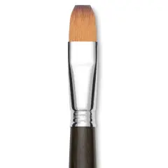 Escoda Prado Tame Synthetic Brush - Bright, Long Handle, Size 18