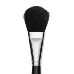 Silver Brush Black Goat Silver Mop Brush - Oval, Size 1", Short Handle