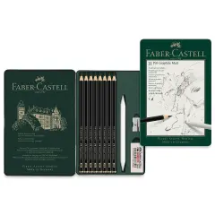Faber-Castell Pitt Graphite Matte Pencils - Set of 11