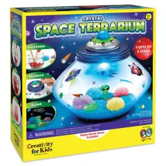 Creativity for Kids Crystal Terrarium Kit - Space