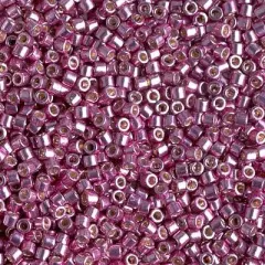 Miyuki Delica Bead 10/0, DBM1848, Duracoat Galvanized Dusty Orchid