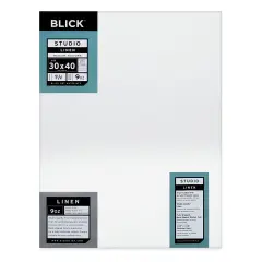Blick Studio Linen Stretched Canvas - 30" x 40", Gallery 1-1/2" Profile