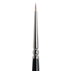 Winsor & Newton Series 7 Kolinsky Sable Brush - Pointed Round, 3/0