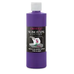 Createx Monotype Colors - Carbazole Violet, 8 oz bottle